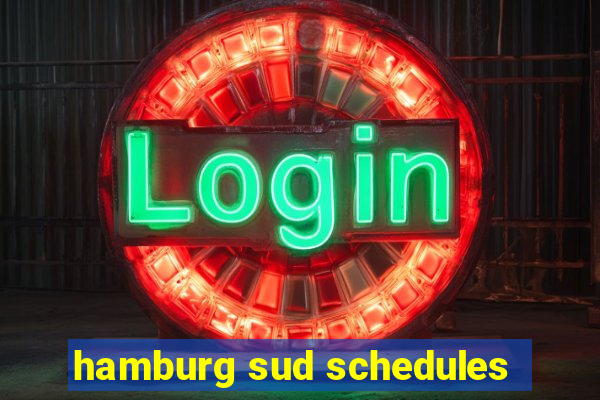 hamburg sud schedules